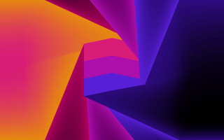 Colorful abstract black red purple - c4d free wallpaper