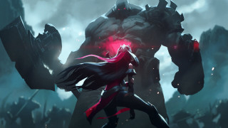 Woman monster red light bodysuit - a giant monster free wallpaper