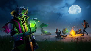 Fire night fullmoon starrycampfire woodland - 4 k wallpaper free wallpaper