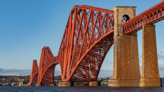 Large bridge tower water constructivism - adam bruce thomson free wallpaper