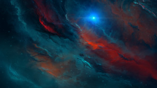 Space nebula moonlight galaxy stars - nebula free wallpaper