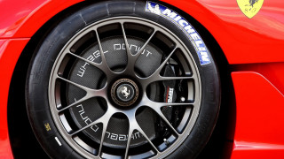 Red sports car tire macro - bernardo cavallino free wallpaper for desktop