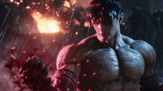 Muscular man fire water hydrant - a video game free wallpaper