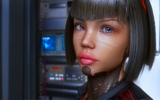 Eve ryder short bob red - a red bow free wallpaper