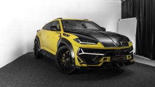 Yellow lamb suv white room - hyper detail free wallpaper