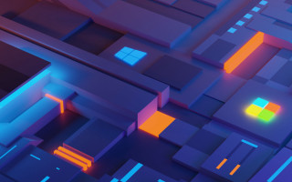 Futuristic city bright light 3d - cinema 4 d free wallpaper