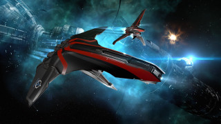 Galaxy spaceship stars planet spacecraft - a galaxy free wallpaper