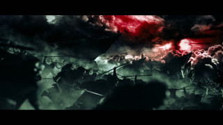 Fire sky smoke group people - elden ring free wallpaper