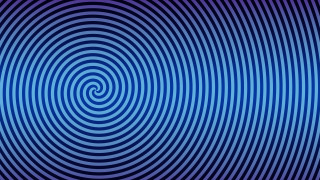 Blue purple spiral opart screenshot - bridget riley free wallpaper