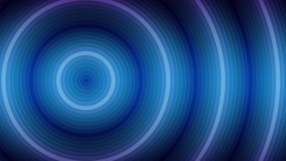 Blue circle black center opart - bridget riley free wallpaper