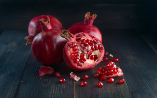 Pomegranate stilllife foodphotography fruit cream - boetius adamsz bolswert free wallpaper for desktop