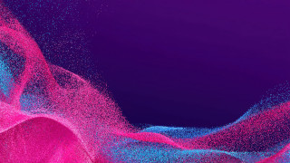 Kaleidoscopic night sky fireworks milky - affinity photo free wallpaper