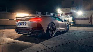 Car parking lot night lights 2 - the tail free wallpaper