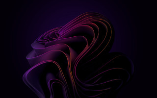Purple black abstract wavy swirling - swirl free wallpaper