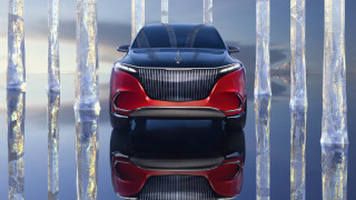 Red black car reflection forest - xf iq4 free wallpaper