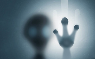 Hand shadow light bulb hologram - a hand free wallpaper