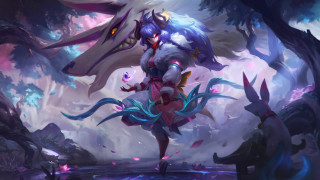 Woman sword dragon forest fan - a sword and a dragon free wallpaper