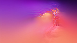 Blurry person surfboard pink purple - affinity photo free wallpaper