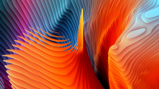 Cellphone colorful wavy background abstract - surreal free wallpaper