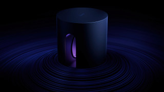 Black purple light pond water - a purple light free wallpaper