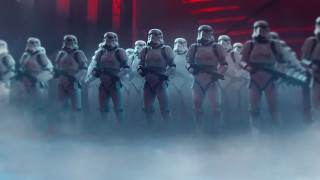 Star wars figures foggy red - 8 k concept art free wallpaper