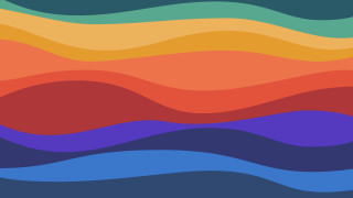 Colorful wave water blue white - vector curve free wallpaper