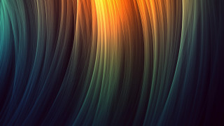 Colorful gradient blurry light wave - smooth gradient free wallpaper