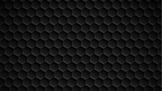 Hexagonal pattern black background minimalism - text free wallpaper