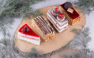 Desserts tree stump snow christmas - bela čikoš sesija free wallpaper