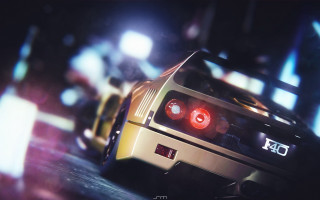 Blurry car red headlight bokeh - cornelisz hendriksz vroom free wallpaper