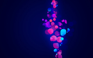 Blue background cross circles dots - circle and dots free wallpaper