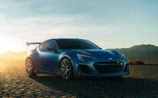 Blue desert sunset mountains vroom - a desert area free wallpaper
