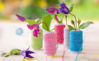 Vases flowers string beatrix potter - a string free wallpaper