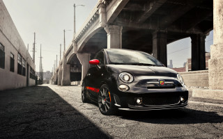 Black car bridge building redlight - bernardo cavallino free wallpaper for desktop
