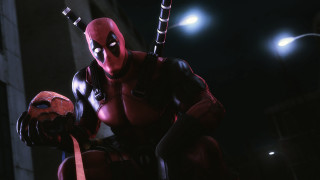 Deadpool dark city night baseballbat - a dark city free wallpaper