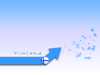 Blue arrow left finland stars - an illustration of free wallpaper