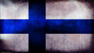 Blue white cross black background - cross free wallpaper