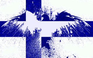 Cross bird flag england grunge - a cross free wallpaper