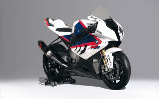 White blue motorcycle gray background 2 - motorcycle free wallpaper