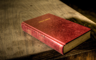Red book on wooden table - dionisiu free wallpaper