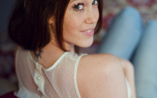 Aramenta freckles tattoo bluechair cosplay - pointillism free wallpaper