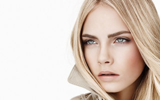Blonde blue eyed serious portrait 2 - anna maria barbara abesch free wallpaper