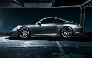Silver sports car night stars - anthony s waters free wallpaper