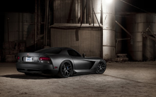 Black sports car dark garage 6 - a dark garage free wallpaper