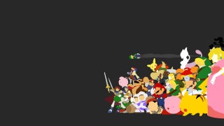 Cartoon characters pile cave painting - a pile together free wallpaper