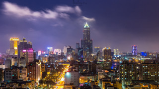 Tokyo skyline night city lights 2 - dai xi free wallpaper