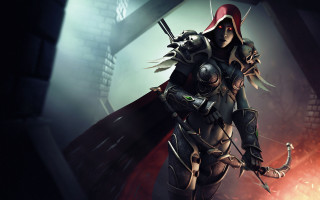 Futuristic suit woman sword dark - a sword and a sword free wallpaper