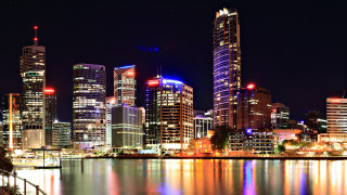 Tokyo cityscape night bridge river 5 - andrew law free wallpaper