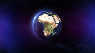 Earth space purple glow festival - a view of the earth free wallpaper