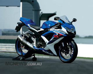Blue white motorcycle parked street - motorcycle free wallpaper